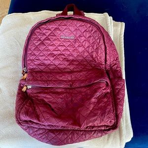 MZ Wallace Metro Red Backpack